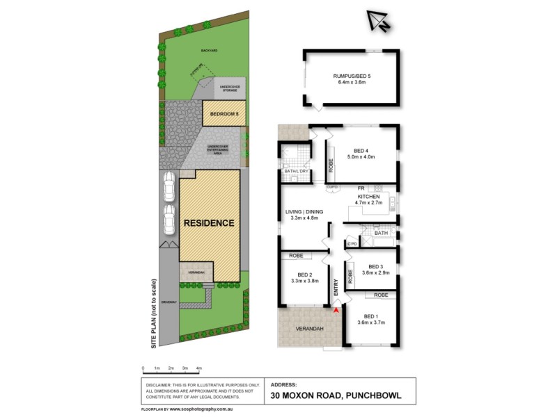 30 Moxon Road, Punchbowl NSW 2196 Floorplan