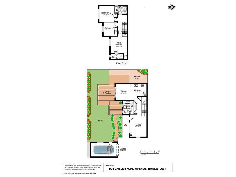 4/34 Chelmsford Avenue, Bankstown Aerodrome NSW 2200 Floorplan