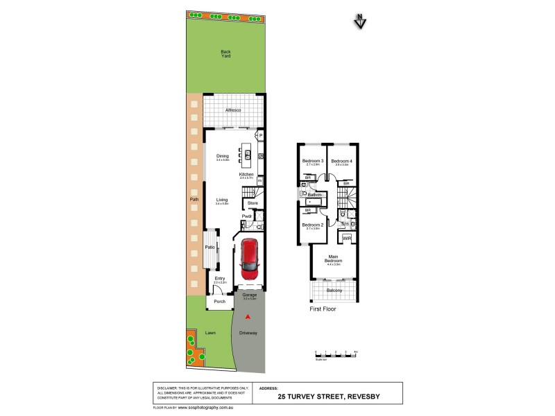 25 & 25A Turvey Street, Revesby NSW 2212 Floorplan