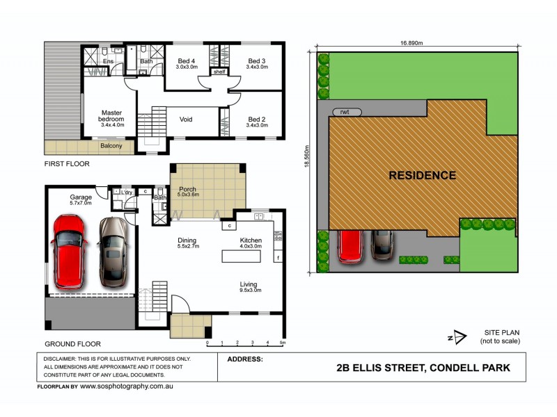 2B Ellis Street, Condell Park NSW 2200 Floorplan