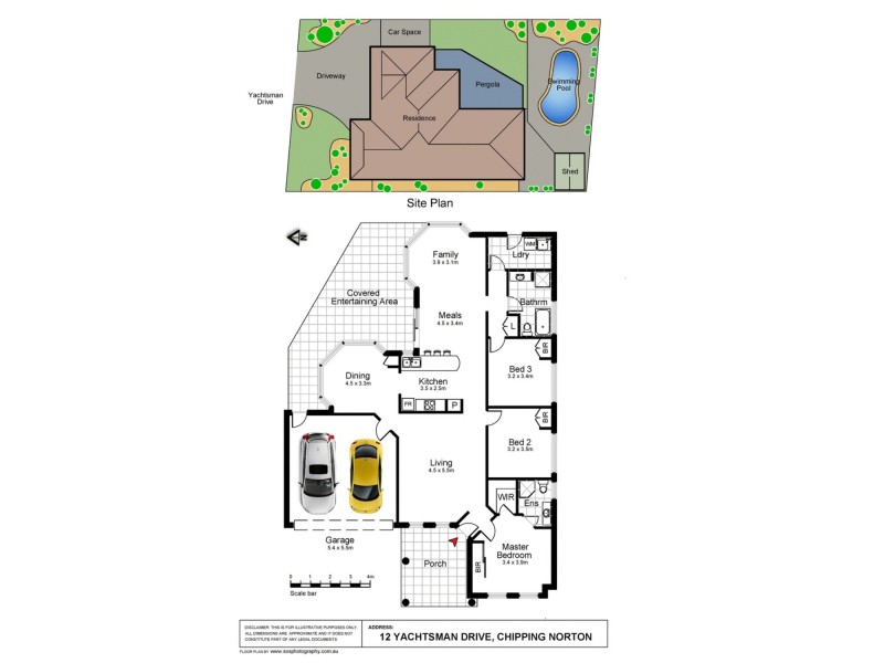 12 Yachtsman Drive, Chipping Norton NSW 2170 Floorplan