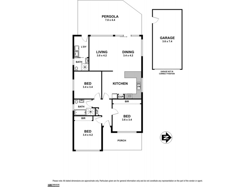 23 Gleeson Avenue, Condell Park NSW 2200 Floorplan
