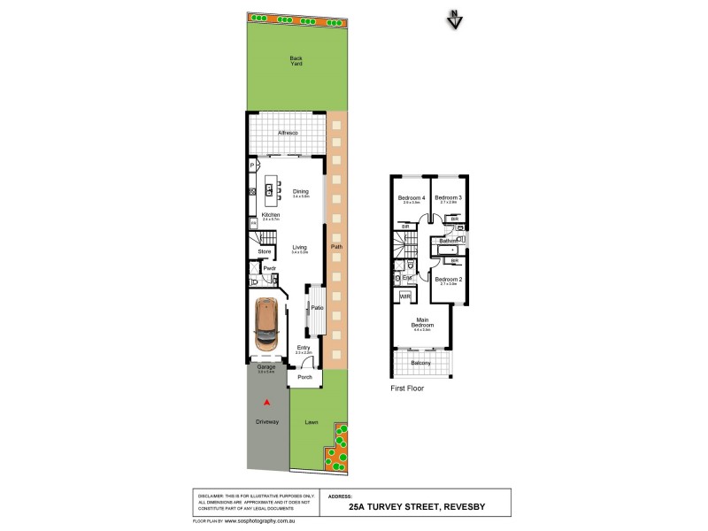 25 Turvey Street, Revesby NSW 2212 Floorplan