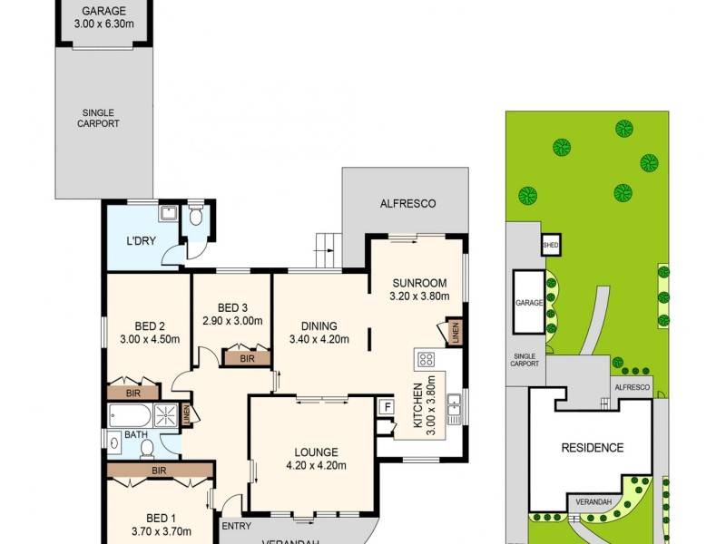 6 Waruda Street, Bankstown NSW 2200 Floorplan