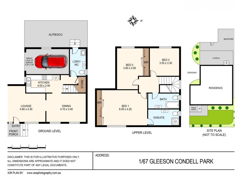 1/67 Gleeson Avenue, Condell Park NSW 2200 Floorplan