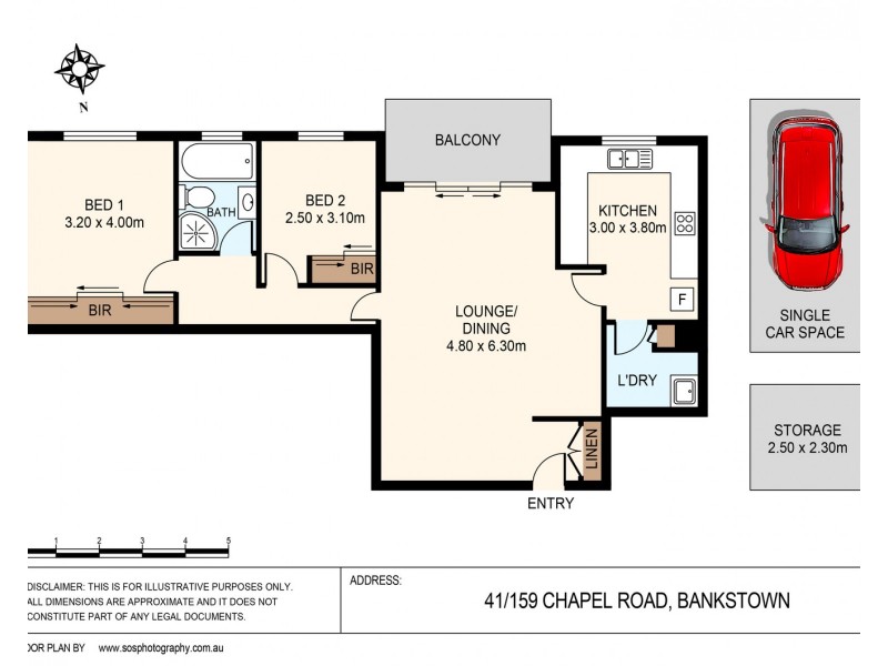 41/159 Chapel Road, Bankstown NSW 2200 Floorplan