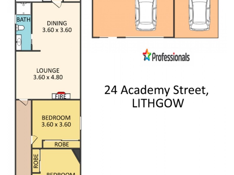 24 Academy Street, Lithgow NSW 2790 Floorplan