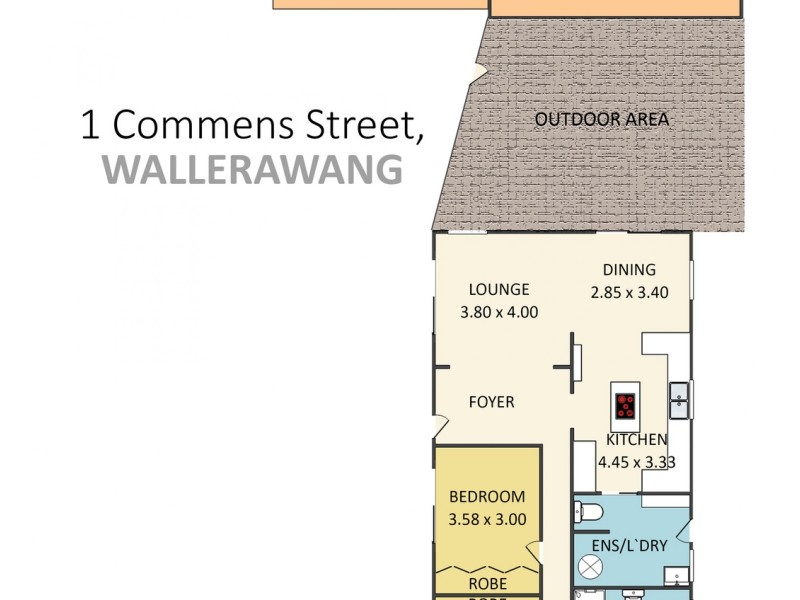 1 Commens Street, Wallerawang NSW 2845 Floorplan