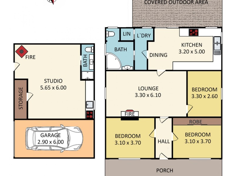 138 Macauley Street, Lithgow NSW 2790 Floorplan