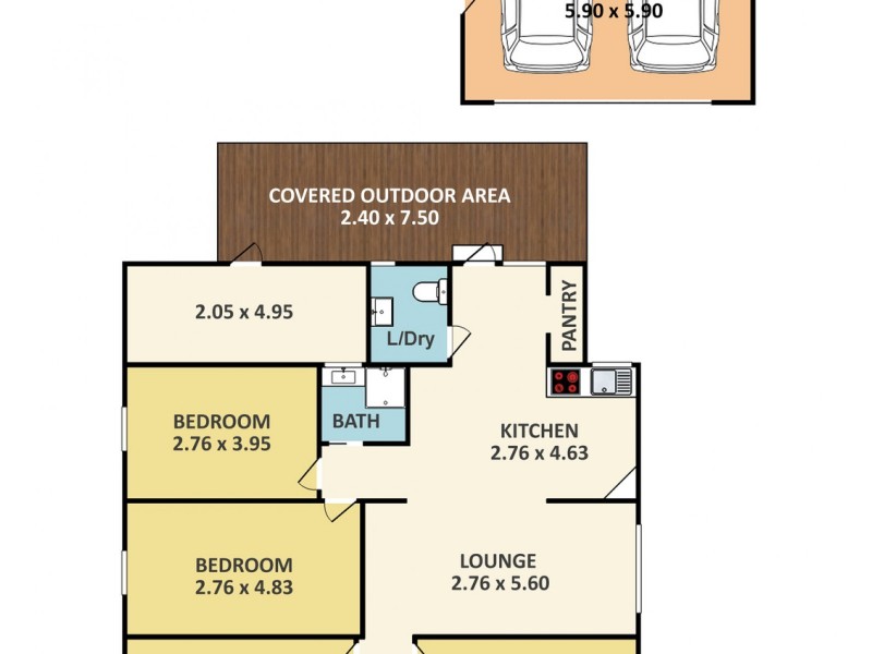 44 Tweed Road, Lithgow NSW 2790 Floorplan