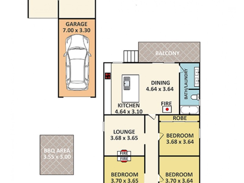 15 Commens Street, Wallerawang NSW 2845 Floorplan