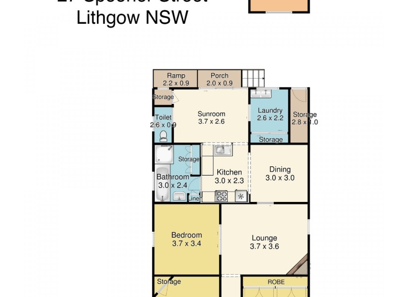 27 Spooner Street, Lithgow NSW 2790 Floorplan