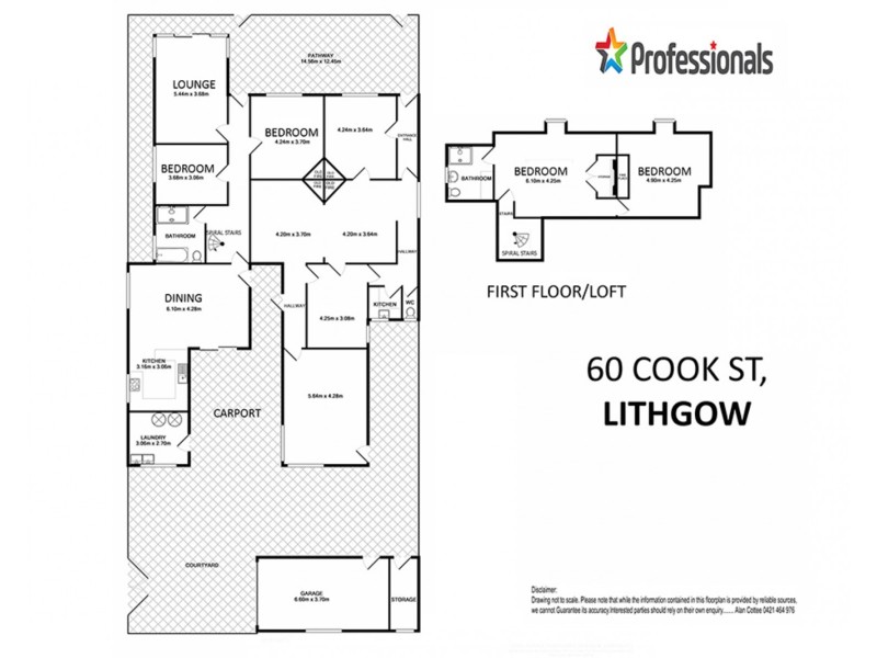60 Cook Street, Lithgow NSW 2790 Floorplan