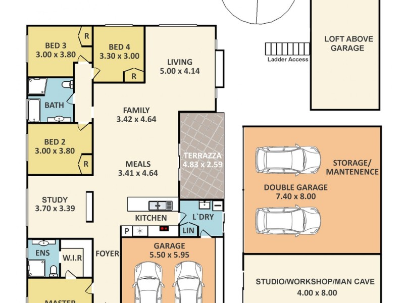 228 Sir Thomas Mitchell Drive, Lithgow NSW 2790 Floorplan