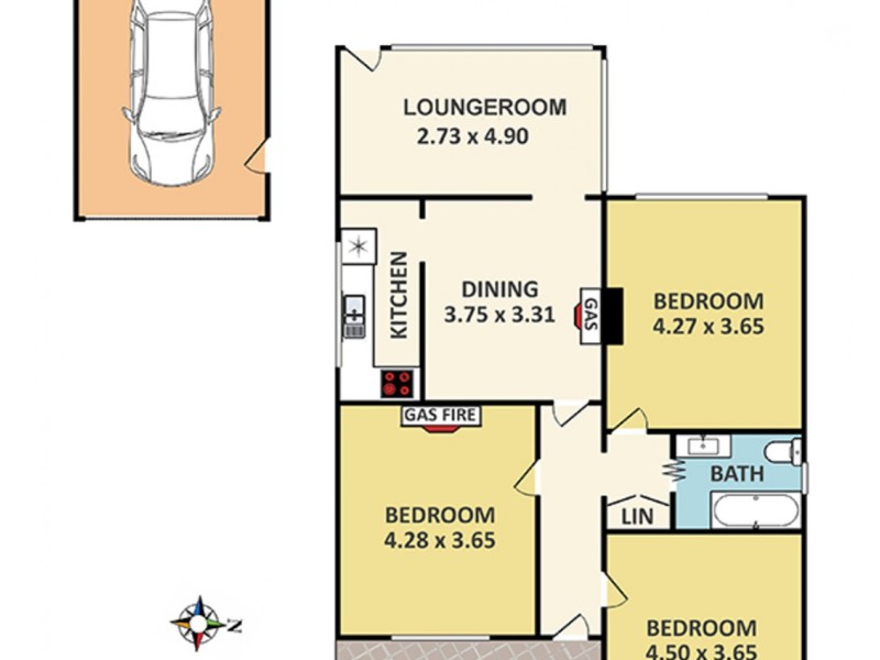 22 Padley Street, Lithgow NSW 2790 Floorplan