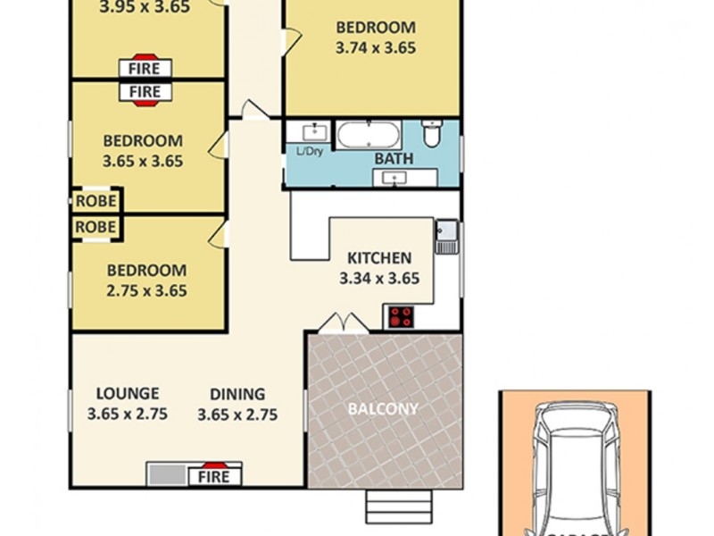 21 Macauley Street, Lithgow NSW 2790 Floorplan