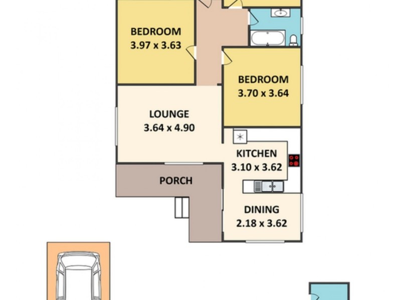 66 Rifle Parade, Lithgow NSW 2790 Floorplan