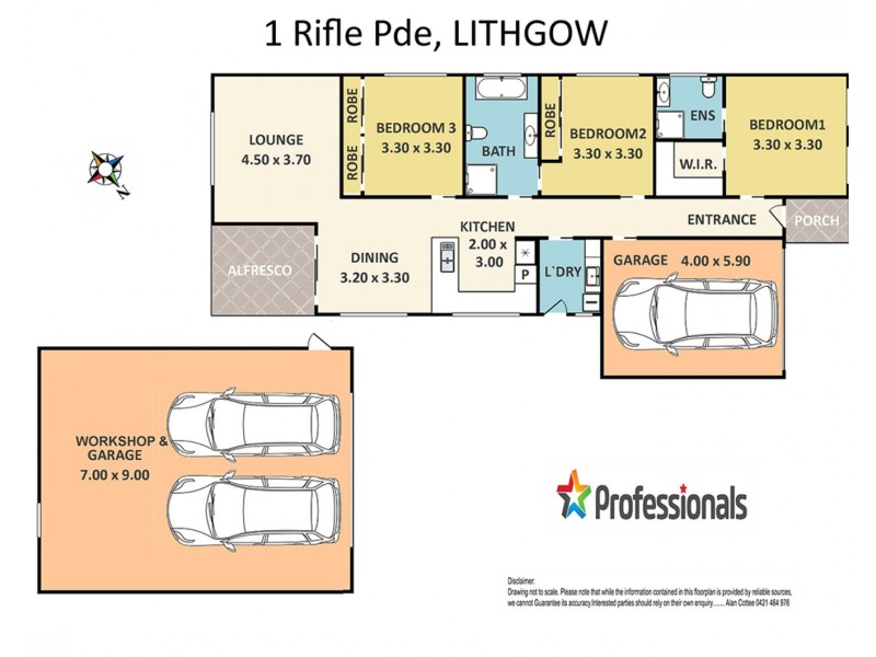 1 Rifle Parade, Lithgow NSW 2790 Floorplan