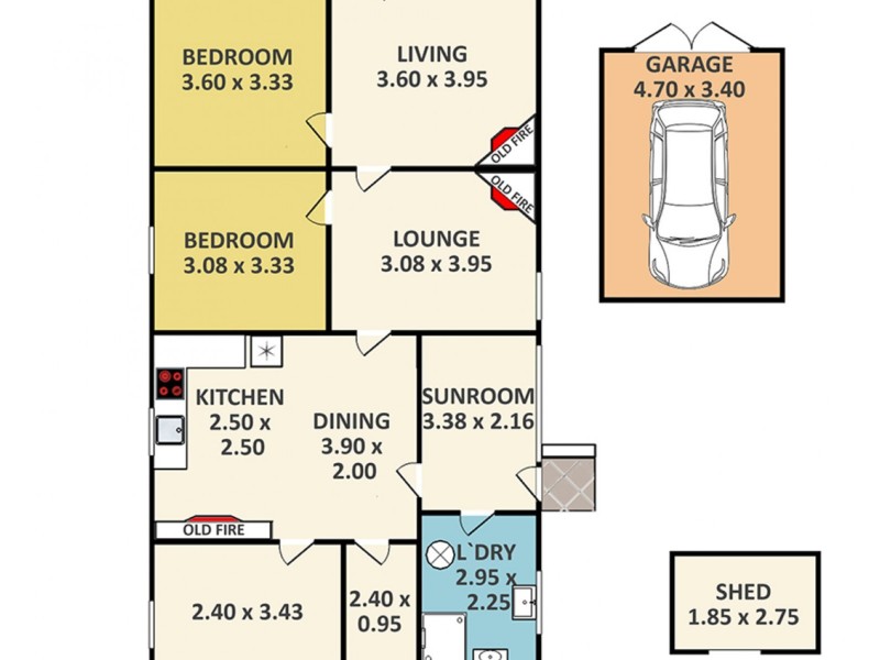 14 High Street, Portland NSW 2847 Floorplan