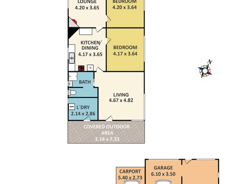 1B Cripps Avenue, Wallerawang NSW 2845 Floorplan