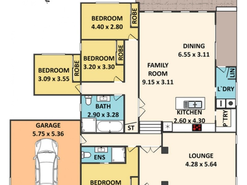 23 Kirkley Street, Lithgow NSW 2790 Floorplan