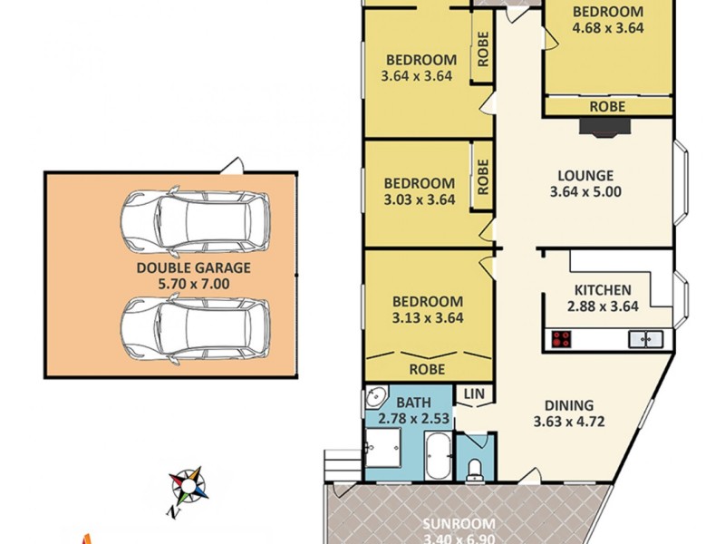 138 Bells Road, Lithgow NSW 2790 Floorplan