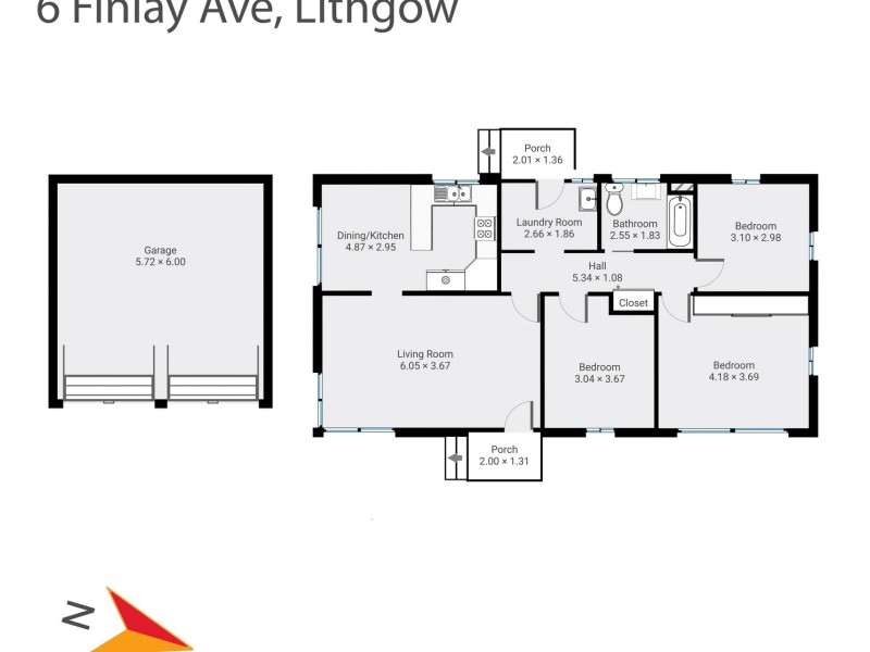 6 Finlay Avenue, Lithgow NSW 2790 Floorplan