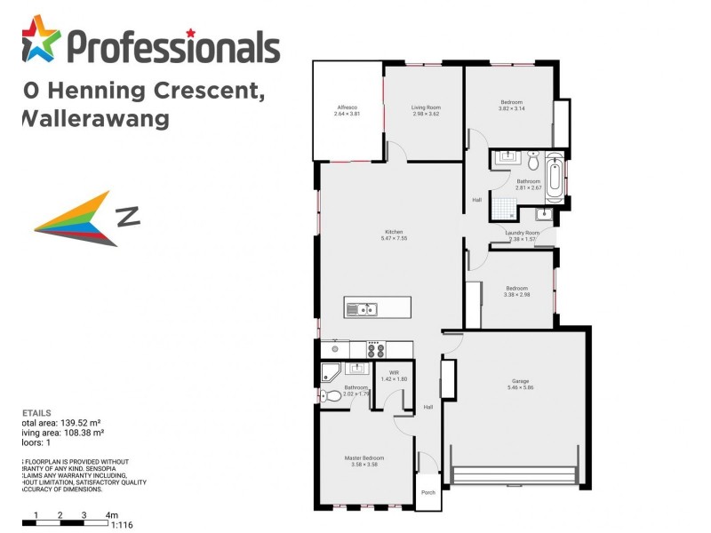 10 Henning Crescent, Wallerawang NSW 2845 Floorplan