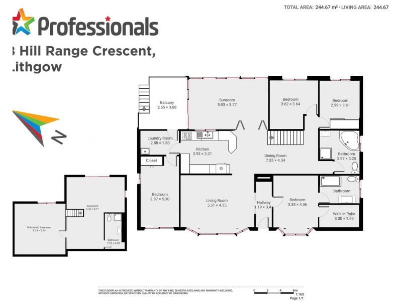 8 Hill Range Crescent, Lithgow NSW 2790 Floorplan