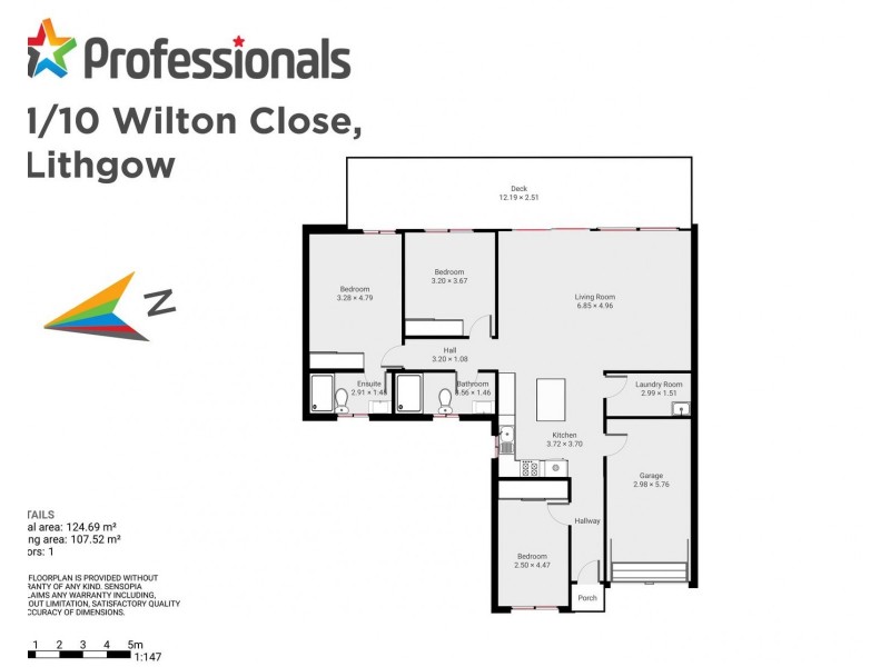 1/10 Wilton Close, Lithgow NSW 2790 Floorplan