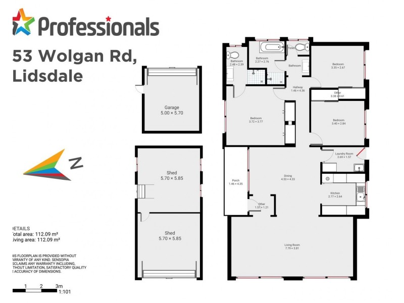 53 Wolgan Road, Lidsdale NSW 2790 Floorplan