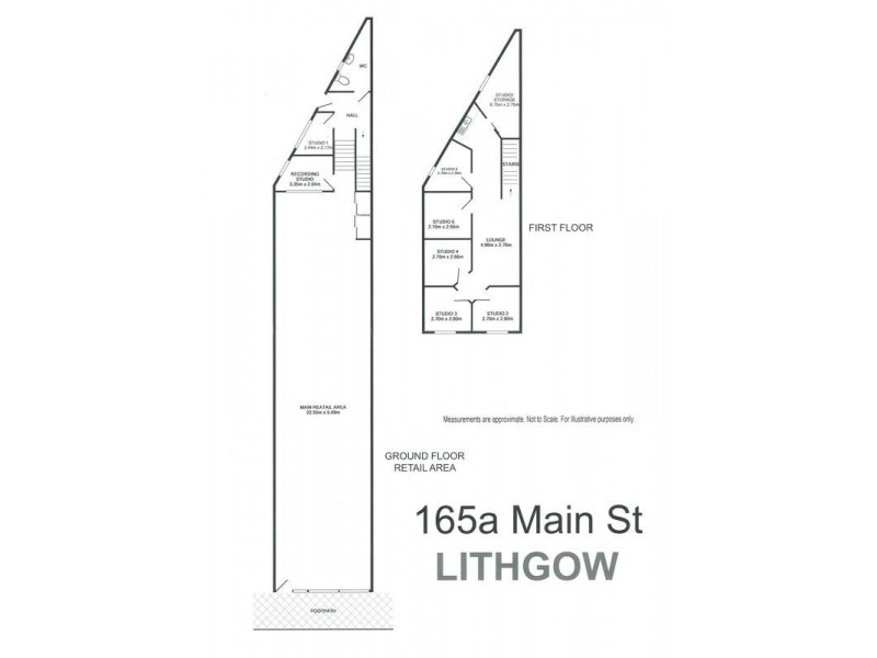165a Main Street, Lithgow NSW 2790 Floorplan