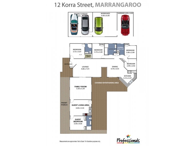 12 Korra Street, Marrangaroo NSW 2790 Floorplan