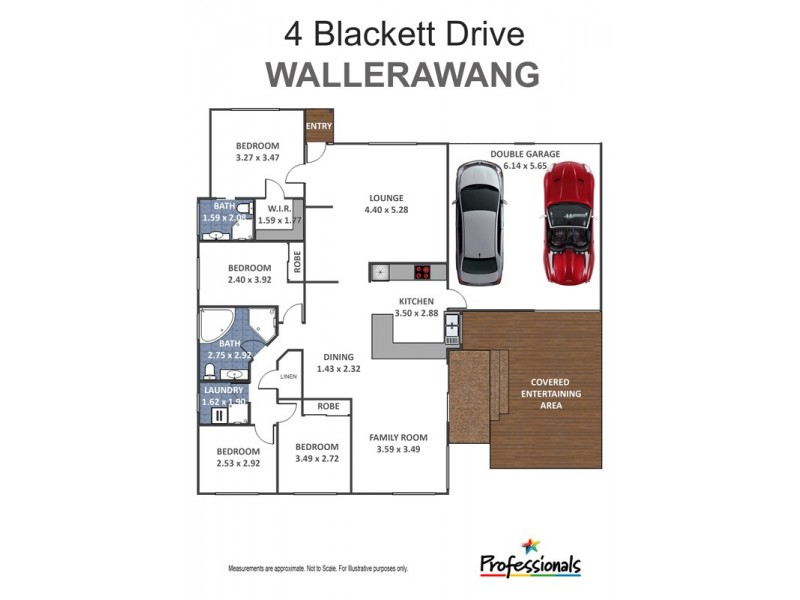 4 Blackett Drive, Wallerawang NSW 2845 Floorplan