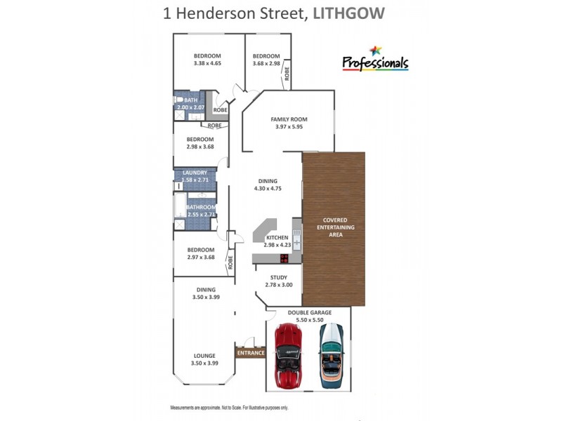 1 Henderson Place, Lithgow NSW 2790 Floorplan