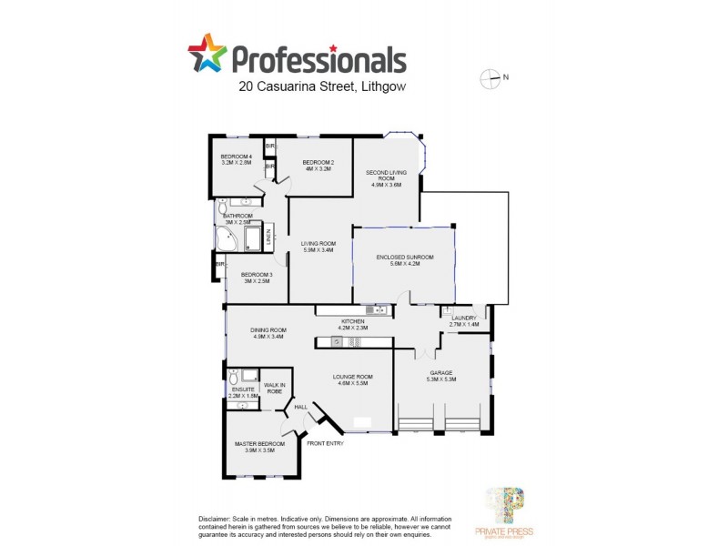 20 Casuarina Street, Lithgow NSW 2790 Floorplan