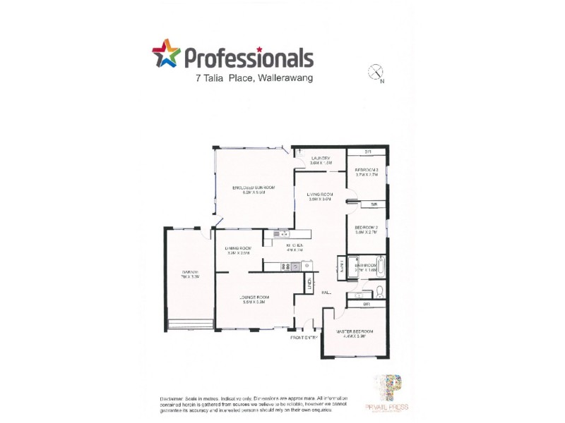 7 Talia Place, Wallerawang NSW 2845 Floorplan