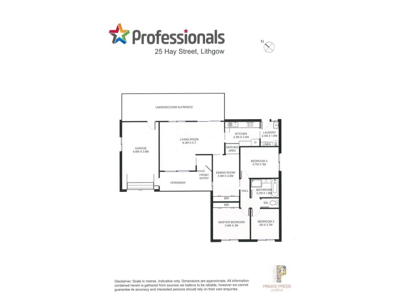 25 Hay Street, Lithgow NSW 2790 Floorplan