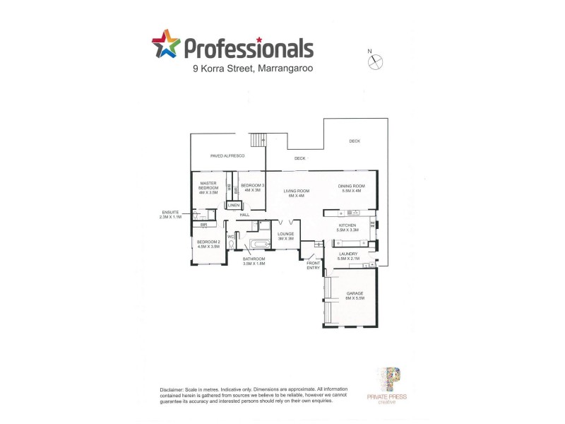 9 Korra Street, Marrangaroo NSW 2790 Floorplan