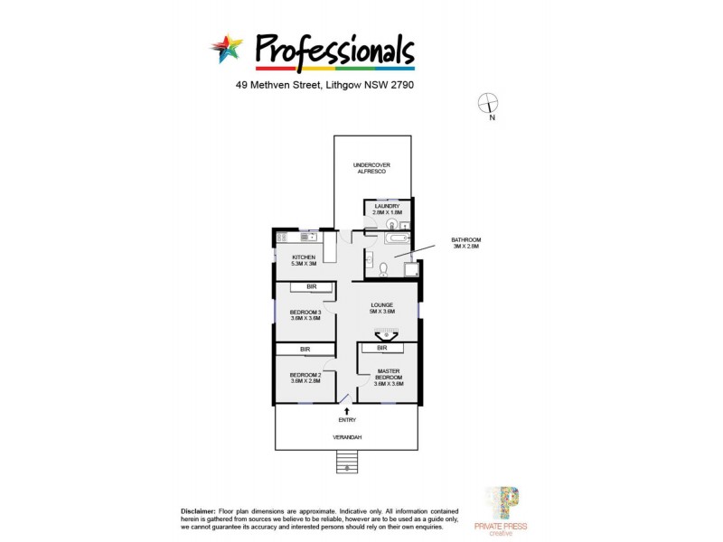 49 Methven Street, Lithgow NSW 2790 Floorplan