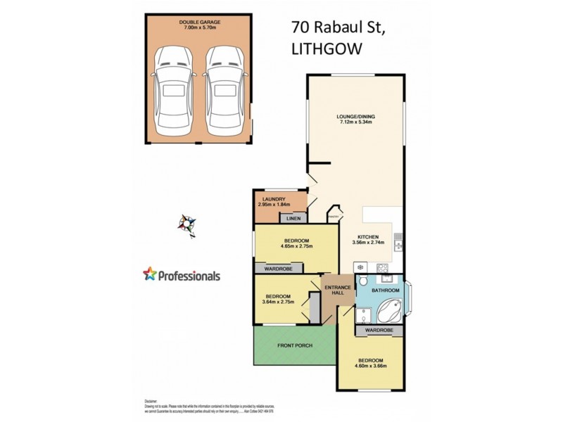 70 Rabaul Street, Lithgow NSW 2790 Floorplan