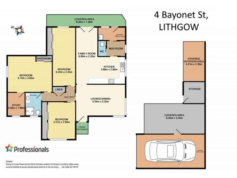 4 Bayonet Street, Lithgow NSW 2790 Floorplan