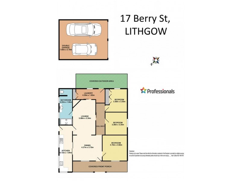 17 Berry Street, Lithgow NSW 2790 Floorplan