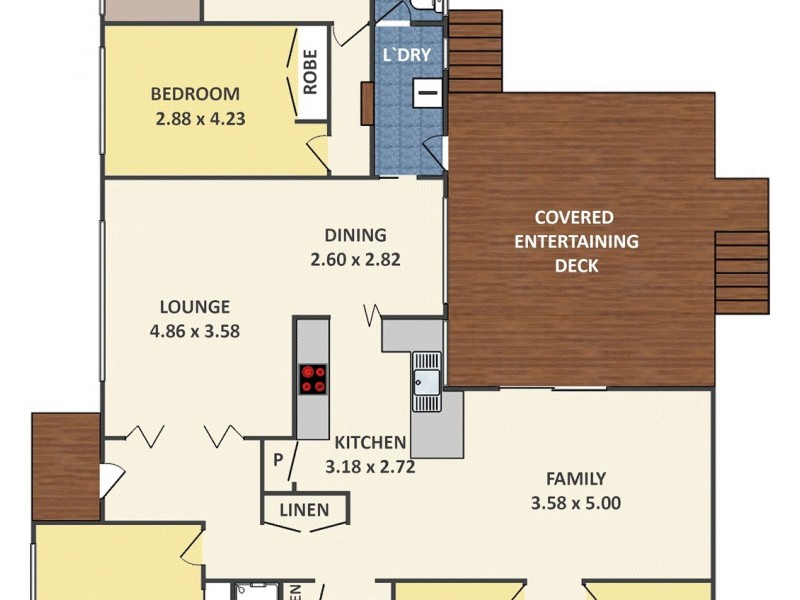 14 Chivers Close, Lithgow NSW 2790 Floorplan