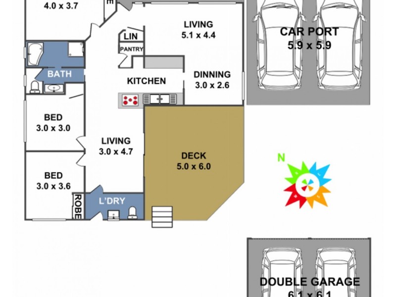 1 Corderoy Place, Wallerawang NSW 2845 Floorplan