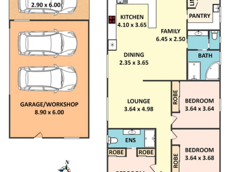 6 Mudgee Street, Wallerawang NSW 2845 Floorplan