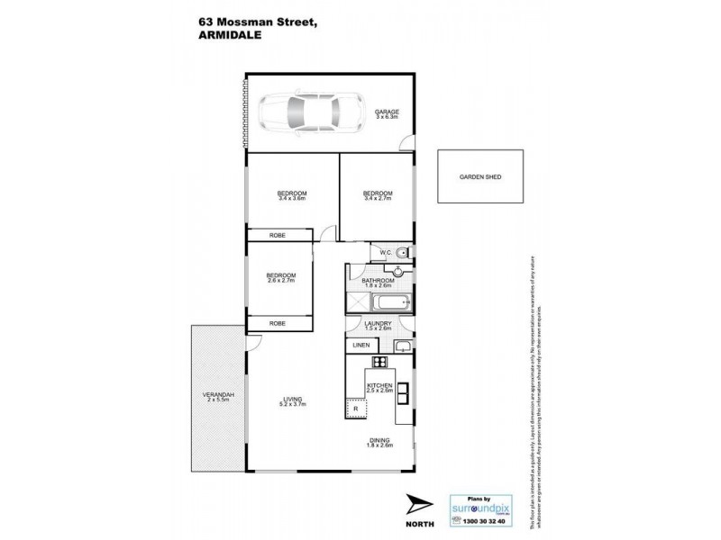 Armidale NSW 2350 Floorplan