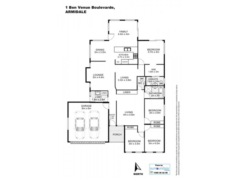 Armidale NSW 2350 Floorplan