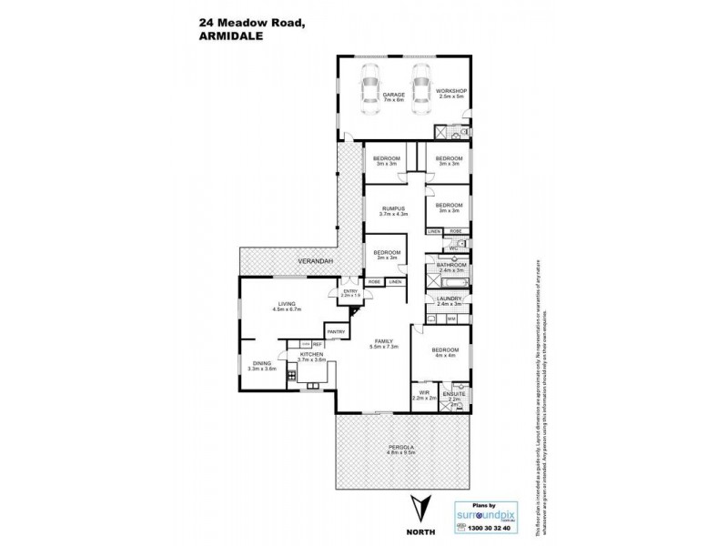 Armidale NSW 2350 Floorplan