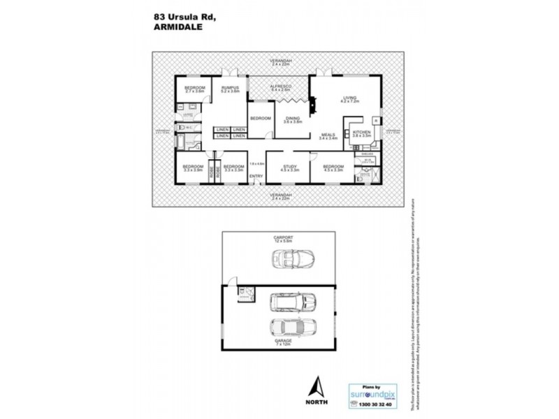 Armidale NSW 2350 Floorplan